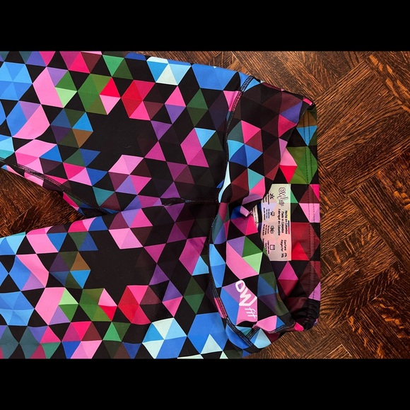 Multicolour yoga pants - Picture 5 of 5